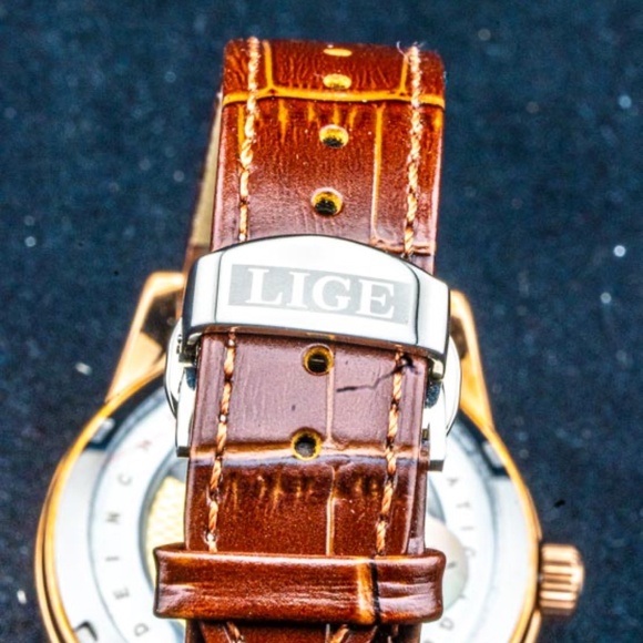 LIGE 6826 Belmont Automatic tourbillon Watch - Picture 5 of 9